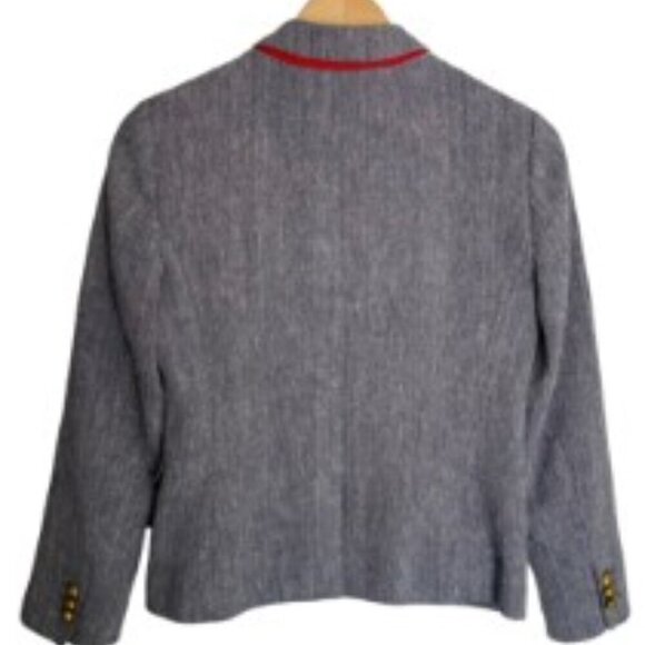 J. Crew Dalton Herringbone Blazer 0 - Picture 3 of 3